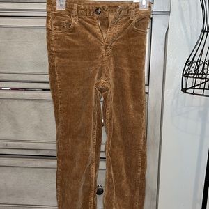 Brown corduroy pants